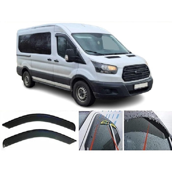 Вітровий дефлектор для Ford Transit 2013 2014 2015 2016 2017 2018 2019 2020 2021 2022 2023 2024, 2 шт.