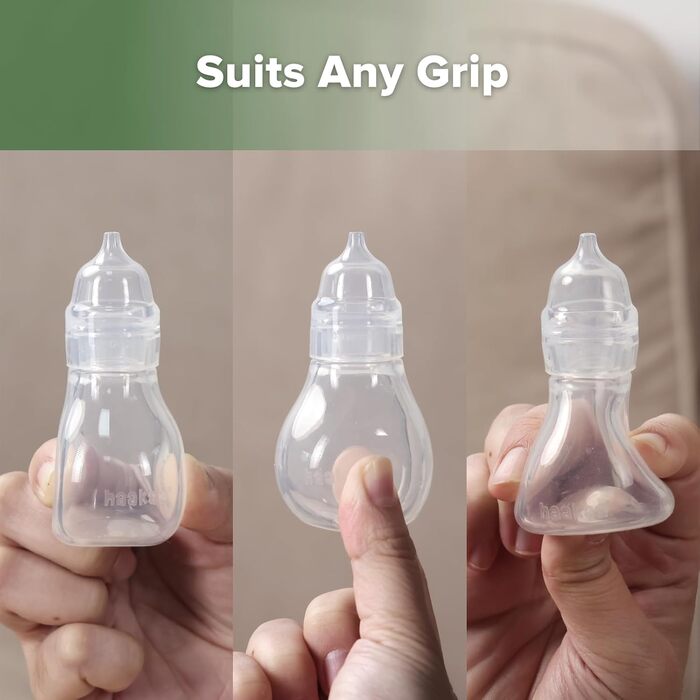 Силіконовий назальний аспіратор haakaa baby Безпечний дитячий засіб для чищення носа Шприц з грушами для носа Easy-Squeeze, Baby N