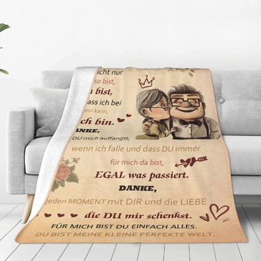 Подарунки &quotЯ тебе кохаю&quot для жінок та чоловіків, Подарунок на річницю кохання для нього та неї, Подарунки на День святого Валентина на річницю весілля, різдвяні подарунки на кохання, М&39яка ковдра 130x150 см, Кохання, 1 130x150 см