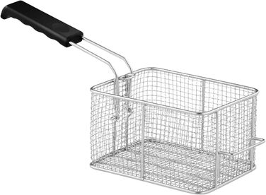 Електрична фритюрниця Royal Catering RCEF 08EB (8 л, 3 200 Вт, діапазон температур 50-200 C, холодна зона, з кришкою)