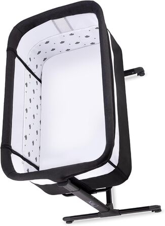 Багатофункціональна тумбочка та дитяче ліжко MoMi REVO, 6-рівневе регулювання висоти від 72 до 82 см, темно-сірий колір