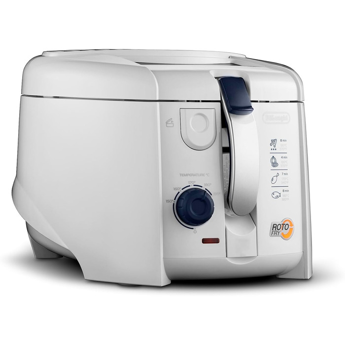 Фритюрниця, 1800 Вт, 1,2 літра, нержавіюча сталь, білий, 28211. W1 RotoFry
