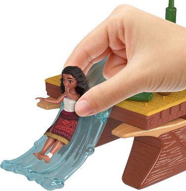 Ігровий набір Mattel Disney Vaiana 2 Пригоди на каное (плаваючий човен)