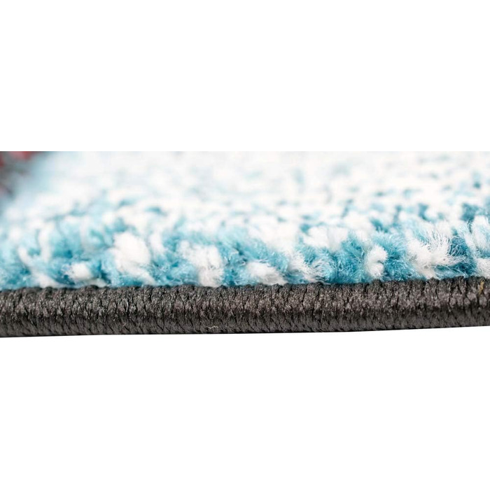 Килим сучасний килим для вітальні в клітинку кольоровий жовтий червоний синій зелений розмір 200 x 290 см 200 x 290 см жовтий, чер