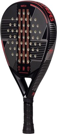 Легка універсальна ракетка Adidas Match 3.3 для початківців, чорна