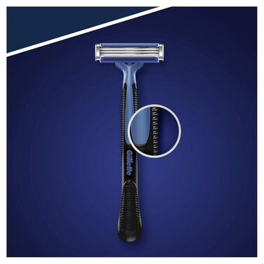 Одноразові бритви Gillette Blue 3 Smooth, 12 шт.