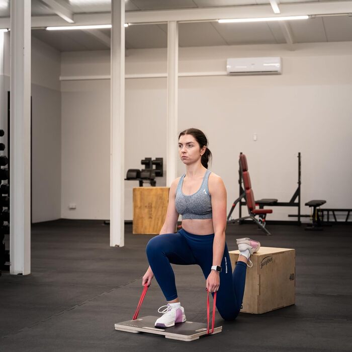 Тренувальна платформа Whiteoak еспандери та ізометрична тренажерна станція X3 в одному з протиковзкою опорною пластиною для домашнього використання Домашнє обладнання для тренувань Тренувальна платформа Solo