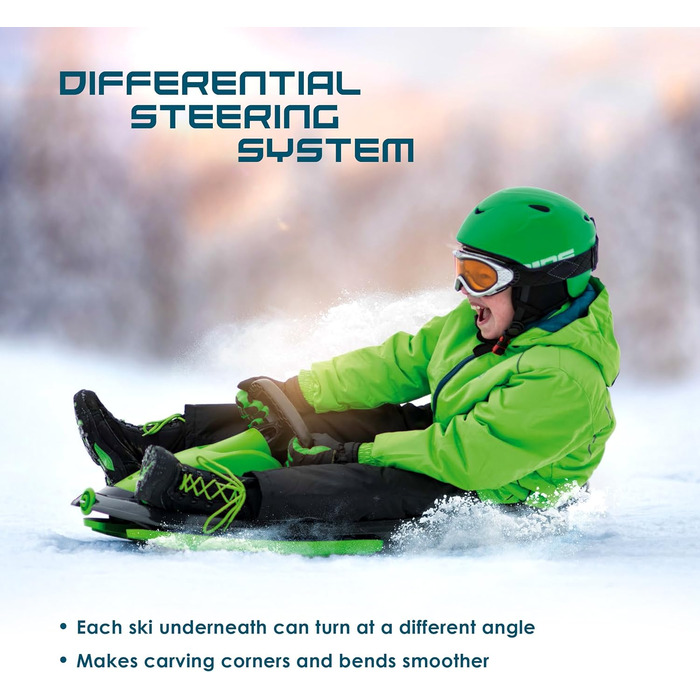 Снігохід Gizmo Riders Stratos Bob, двомісний, рожевий, 90 кг