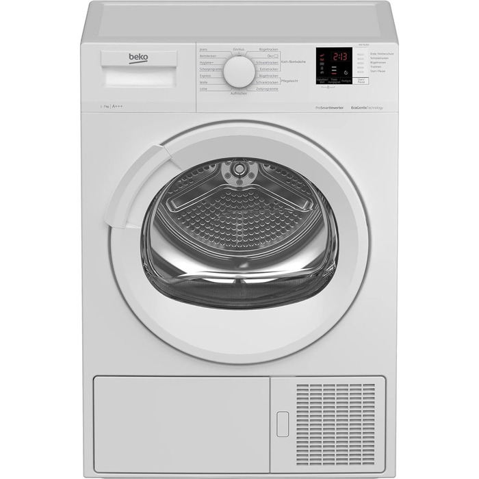 Сушильна машина Beko  946GX b300 з тепловим насосом до 9 кг,  15 програм глибина корпусу 54 см, клас енергоспоживання A ніжний барабан AquaWave,