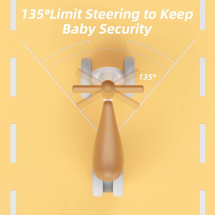 Дитячий велосипед-балансир KORIMEFA від 1 року, іграшка-балансир для дітей 10-24 місяців, перший велосипед-балансир Ультралегкий д