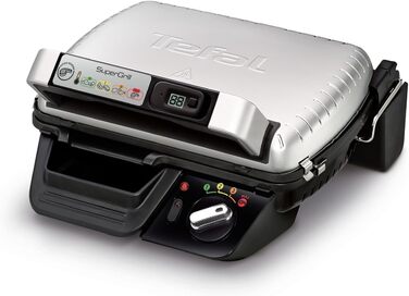 Електричний гриль Tefal SuperGrill 2000 Вт Електричний гриль алюмінієвий 320 x 240 мм
