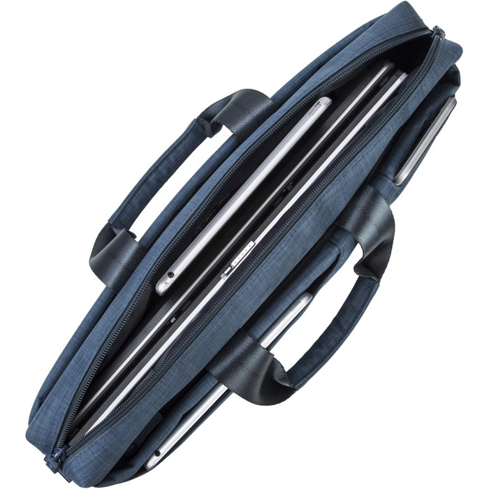 Сумка для ноутбука Rivacase 15.6 дюйма - модна сумка для ноутбука з великою кількістю місця для аксесуарів, компактна сумка через