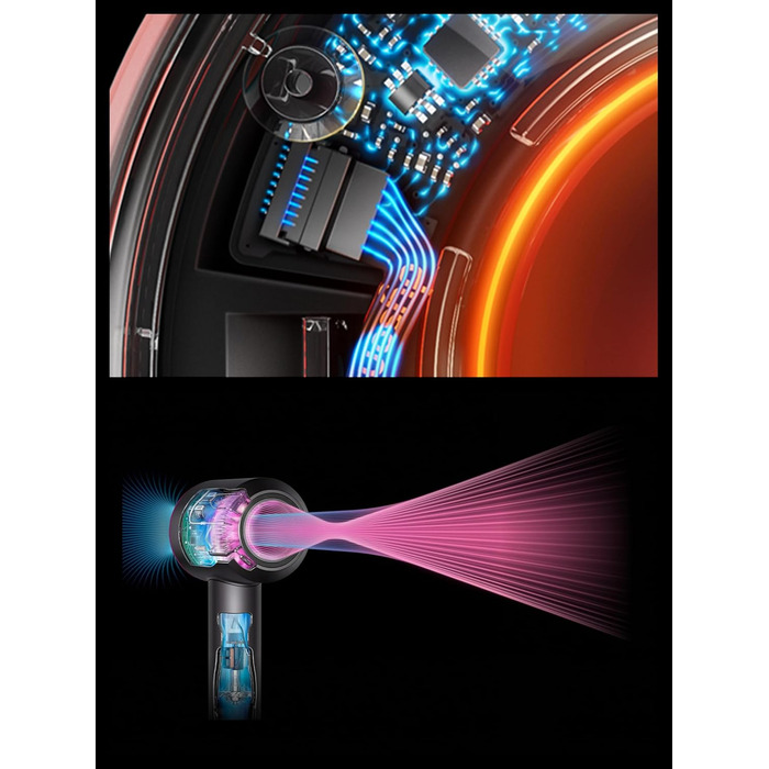 Фен Dyson Supersonic Nural для кучерявого та жорсткого волосся, Plum Copper