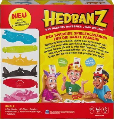 Швидка гра на вгадування для всієї родини - нове видання з чудовим ігровим матеріалом, для 2-6 гравців віком від 6 років і старше