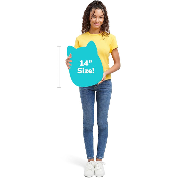 Сквішмелоу SQK0303 - Стіч 35 см, офіційна плюшева іграшка Jazwares, суперм&39яка