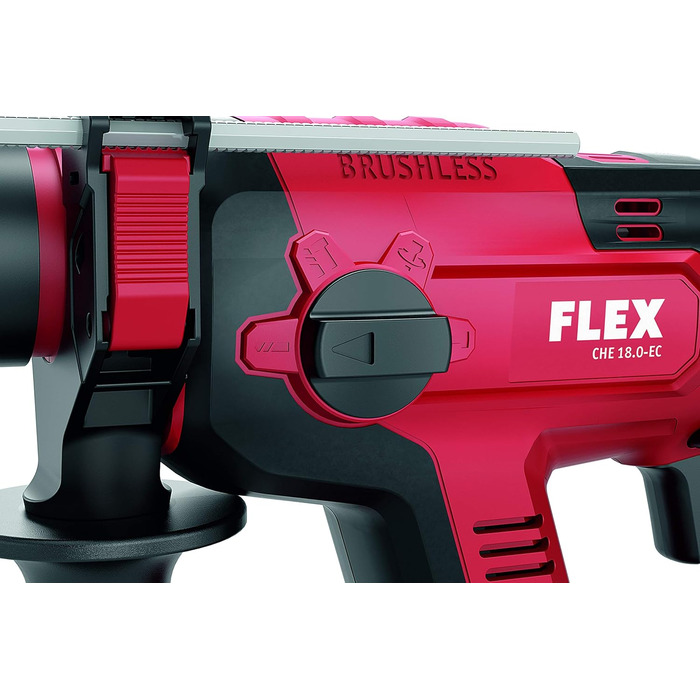 Акумуляторний перфоратор Flex CHE 18.0-EC C (без акумулятора, з безщітковим двигуном, напруга акумулятора 18 В, кількість ударів в хвилину 0-4500, максимальна енергія удару 1,7 Дж) 491284