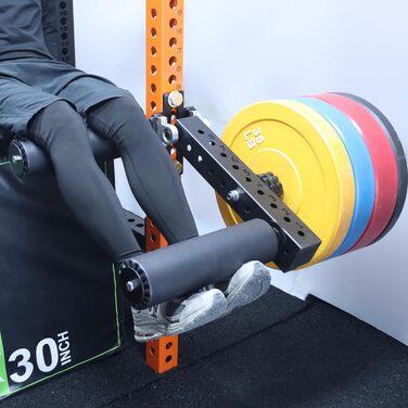 Тренажер для розгинання та згинання ніг для силової рами, насадка для розгинання ніг для домашнього тренажерного залу, насадка для згинання ніг для тренажерів, отвір 26 мм