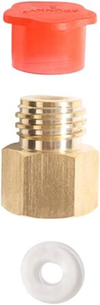 Струмінь потоку содового циліндра Huerous з уки перетворює адаптер для підходу до Quooker Cube Tank Female Tr21-4 на чоловічий Tr21-3. Хороші показники герметизації, висока твердість