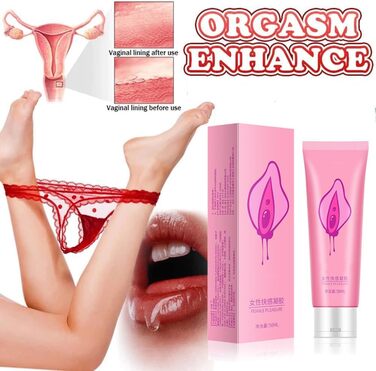 Підсилювач лібідо для жінок - гель-афродизіак для чуттєвого збудження та оргазму, секс-олії та вагінальна олія для стимуляції крапель ()