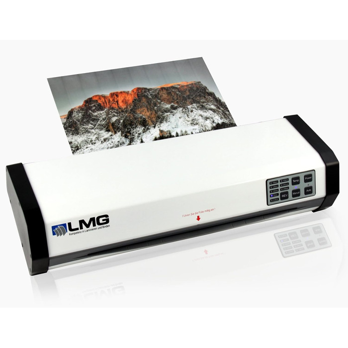 Переможець тесту ламінатор DIN A3, повністю автоматичний, визначення товщини плівки, 50 секунд, до 250 мікрон, холодне та гаряче ламінування, ламінатор