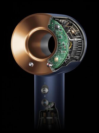 Фен Dyson Supersonic Origin, темно-синій з мідним