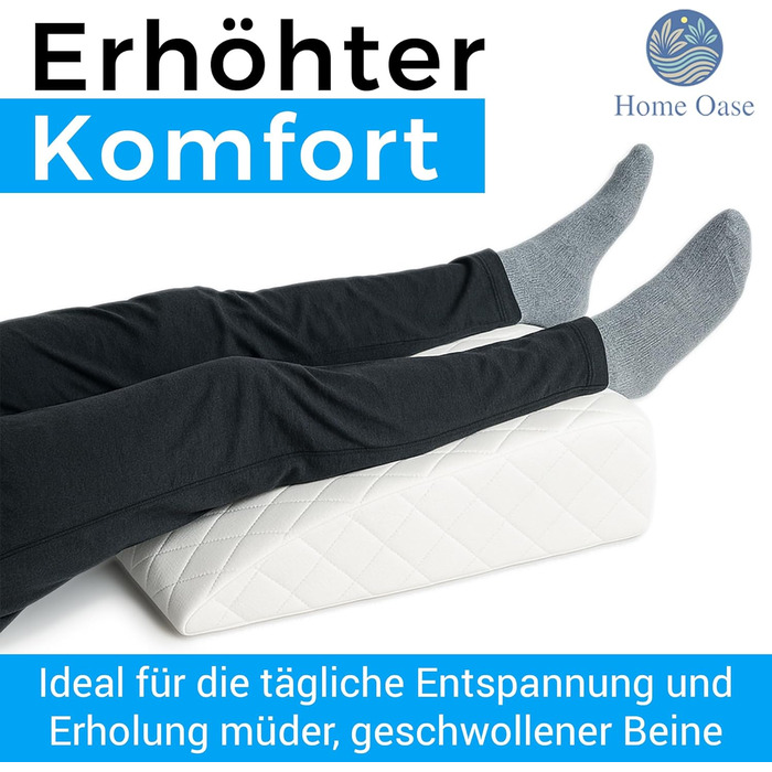 Ортопедична подушка для ніг, подушка для підтримки кровообігу, яку можна прати, 740x15 см