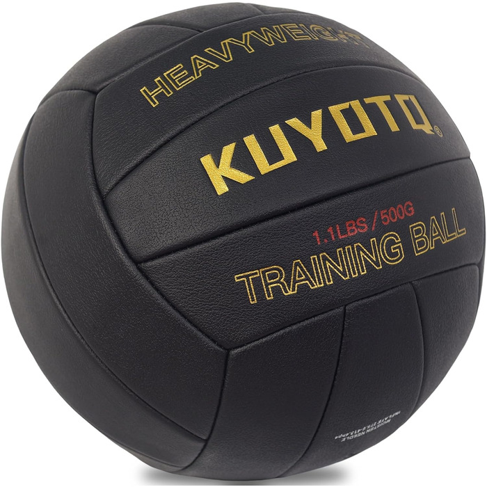 Волейбольний м&39яч KUYOTQ з обтяженням, розмір 5, тренувальний, 18-панельний, високоякісний, надзвичайно м&39який, стабільної форми, для використання в приміщенні та на вулиці (вільний)