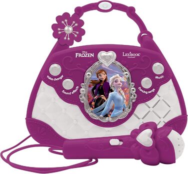 Караоке-сумка Lexibook Frozen K102FZ, мікрофон, зміна голосу