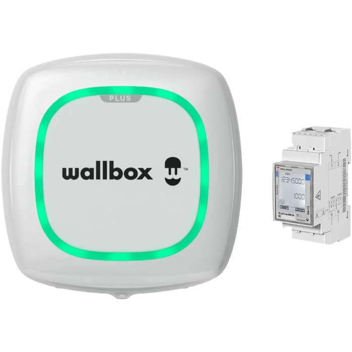 Сонячний зарядний пристрій Wallbox Pulsar Plus - зарядний пристрій для електромобілів (7,4 кВт, 5 метрів, тип 2, WiFi, Bluetooth,