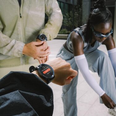 Розумний годинник 1.43&quot AMOLED, 13 днів автономної роботи, подвійний GPS, Bluetooth-дзвінки з шумопоглинанням AI, відстеження серцевого ритму та сну Темно-сірий, 3 Pro