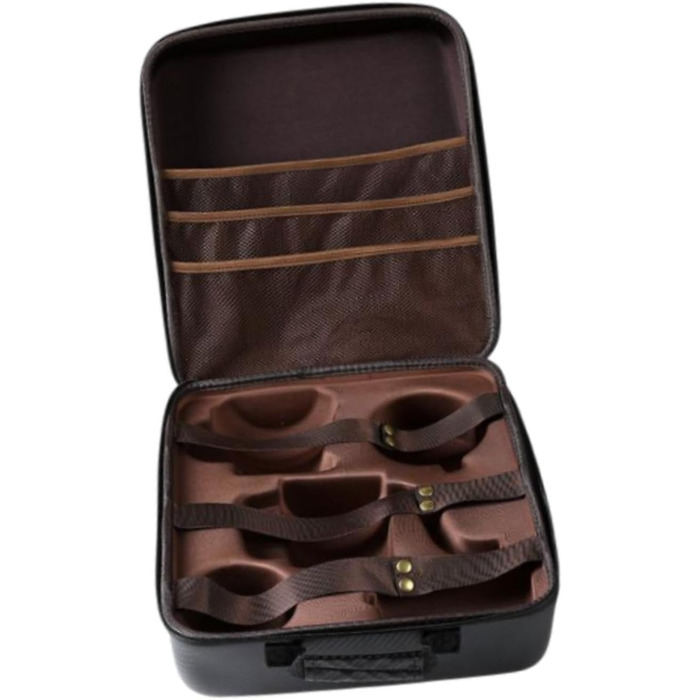 Стильна сумка-органайзер для кави, портативна сумка для зберігання кавового приладдя в подорожах, чохол для переноски кавоварок (включаючи капсульні), багатофункціональна сумка для кави на кожен день