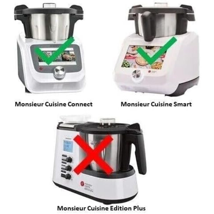 Направляюча/вісь зчеплення для Monsieur Cuisine Connect & Monsieur Cuisine Smart *Посилена нержавіюча сталь*