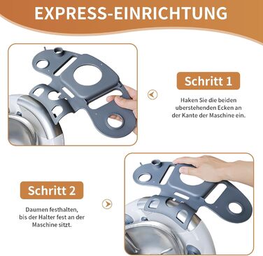 Тримач для аксесуарів Thermomix, Підходить для TM5 і TM6, Місце для 9 аксесуарів, Полиця для кухонного комбайна Зберігання аксесуарів