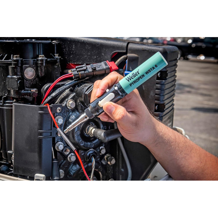 Акумуляторний газовий паяльник Weller WP2 (T0051606599) Pyropen Jr. з аксесуарами