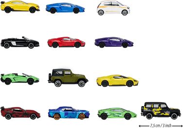 Мініатюрний набір Majorette з 13 транспортних засобів (9 4 ексклюзивних), подарунковий набір 9 4 Limited Edition 8, литі транспортні засоби