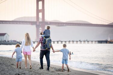 Переноска для походів OE для дітей/маленьких дітей зі знімним рюкзаком