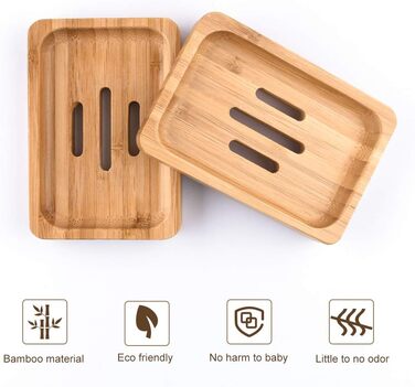 Шматки натурального дерев'яного бамбукового мила Дерев'яний душ ручної роботи мильниця мильниця для мила скраббер губки раковина п