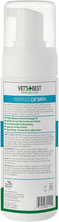 Безводний шампунь Vet&39s Best Waterless Cat Bath, не змивати, 150 мл (упаковка з 2 шт. )