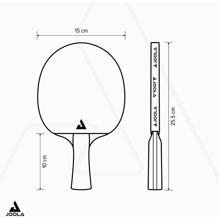 Професійна ракетка для настільного тенісу JOOLA Rosskopf Carbon – схвалена ITTF