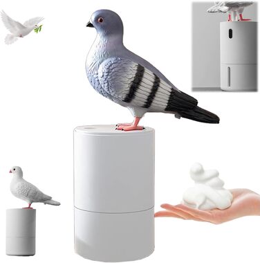 Автоматичний дозатор мила Pigeon, автоматична індукційна піна для миття рук Pigeon, електричний дозатор рідкого мила, електричний