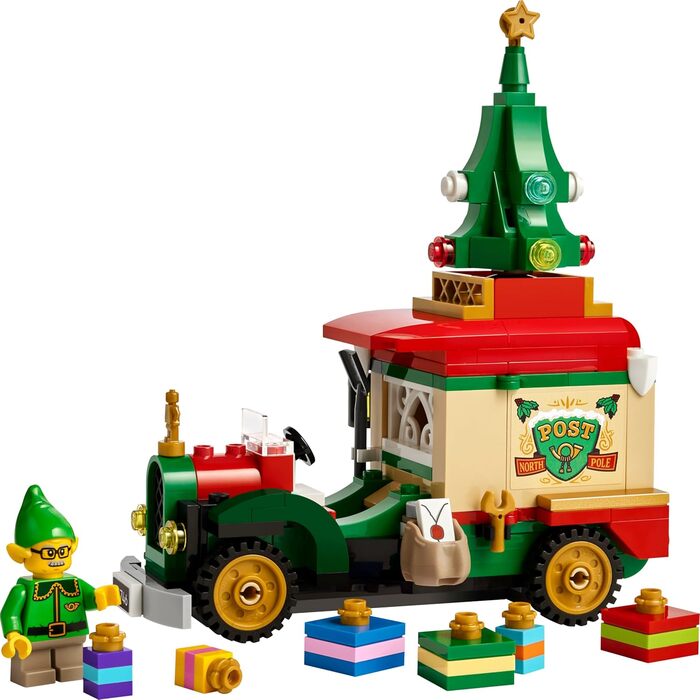 Конструктор LEGO Santa’s Delivery Truck 40746, 224 деталі, різдвяна вантажівка