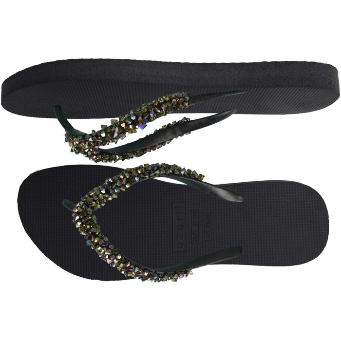 Класичні Aby Жіночі Стрінги Ручна робота 41/42 EU Чорний