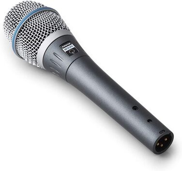 Суперкардіоїдний конденсаторний вокальний мікрофон SHURE BETA 87A