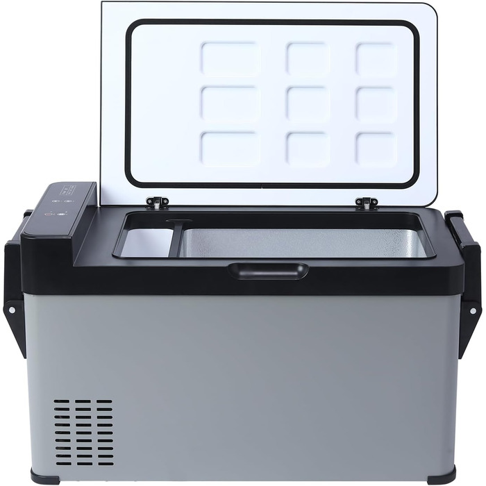 Компресорний кулер автомобільний електричний кулер портативний кемпінговий холодильник з ручкою 12V 240V міні-холодильник для авто