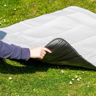 Рюкзак для пікніка CampFeuer з 32 предметів Набір для пікніка для 4 осіб Сірий з тримачем для пляшок, ковдрою для пікніка, відділенням для холодильника та посудом для кемпінгу Рюкзак для відпочинку, рюкзак для кемпінгу