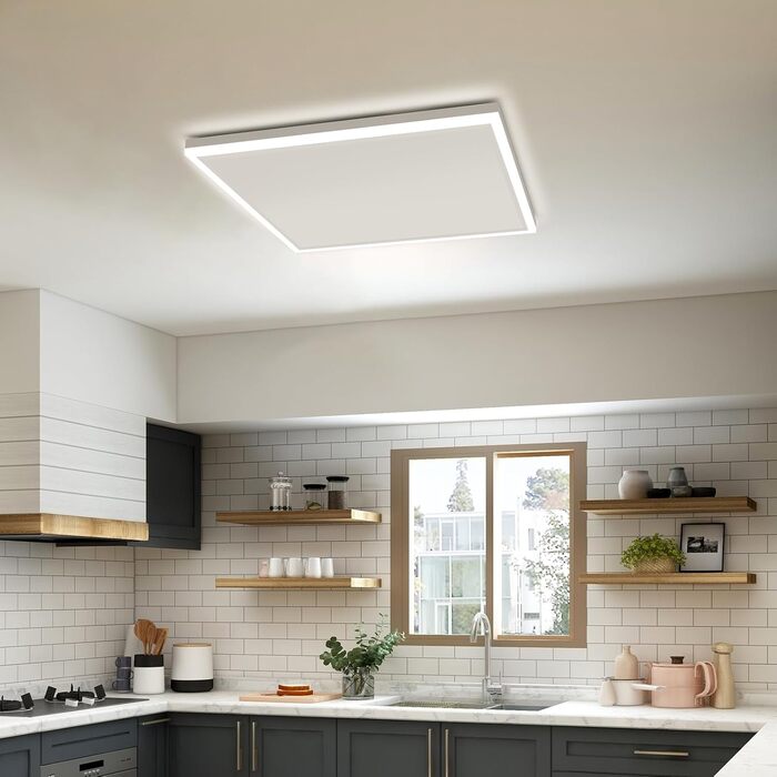 Інфрачервоний обігрівач з термостатом, 400 Вт інфрачервоний стельовий обігрівач зі світлодіодним освітленням інфрачервоний стельовий обігрівач пульт дистанційного керування за допомогою застосунку електричний стельовий обігрівач нагрівальна панель нагріва