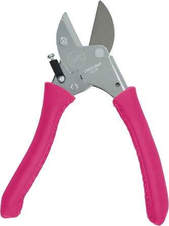 Садові ножиці преміум-класу, ножиці для рослин, ножиці для квітів - Pink Tulip Limited Edition 100 зроблено в Німеччині Високоякісні, міцні та ергономічні з ручно прошитими шкіряними ручками