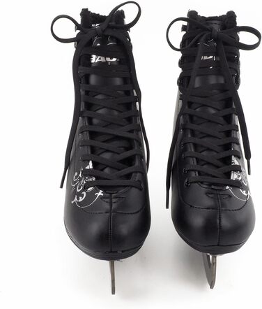 Жіночі ковзани BAUD з підкладкою чорні 37-41