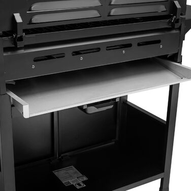 Гриль газовий TAINO BASIC 61 з бічним пальником та візком з нержавіючої сталі