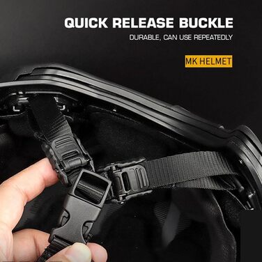 Тактичний шолом MK Storm військовий камуфляж легкий страйкбол відкритий спорт пейнтбол гри CS захистити обладнання